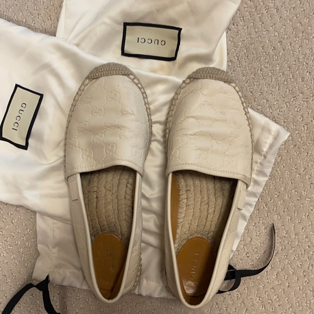 Gucci espadrilles with bags